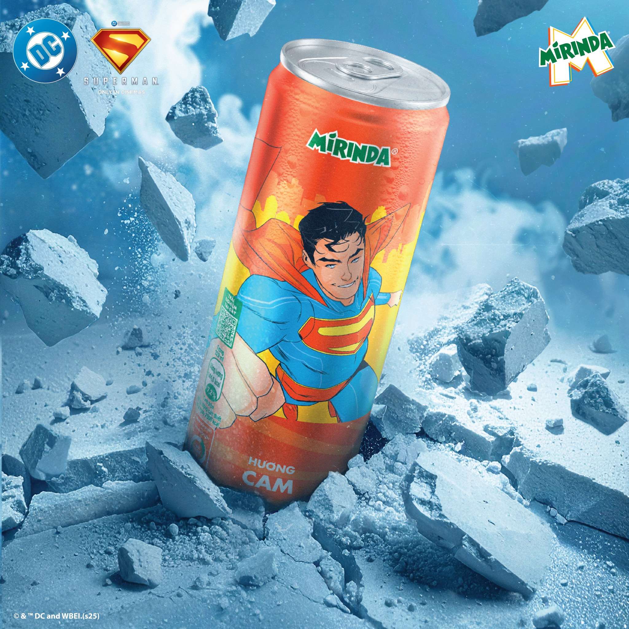 Mirinda x Superman: Chiến dịch “siêu năng lực” chinh phục Gen Z